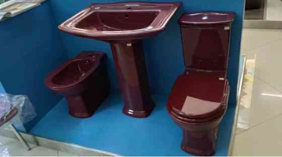 Унитаз с бачком Rak Ceramics Washington (без сиденья) Бордовый Винница