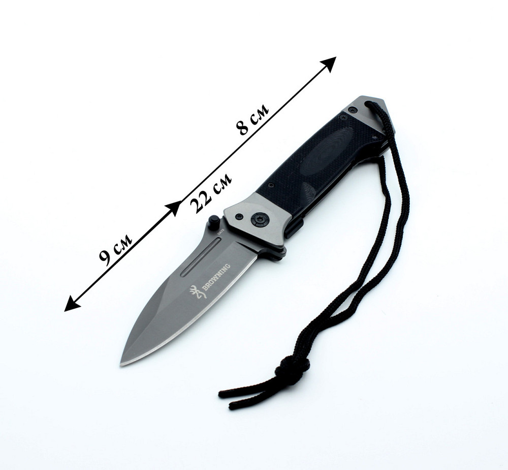 Нож складной Browning E8 Днепр - изображение 6