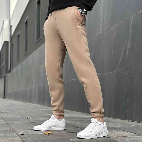 Чоловічі штани джогери з кишенями кемел Pobedov 007 ЗИМА Київ