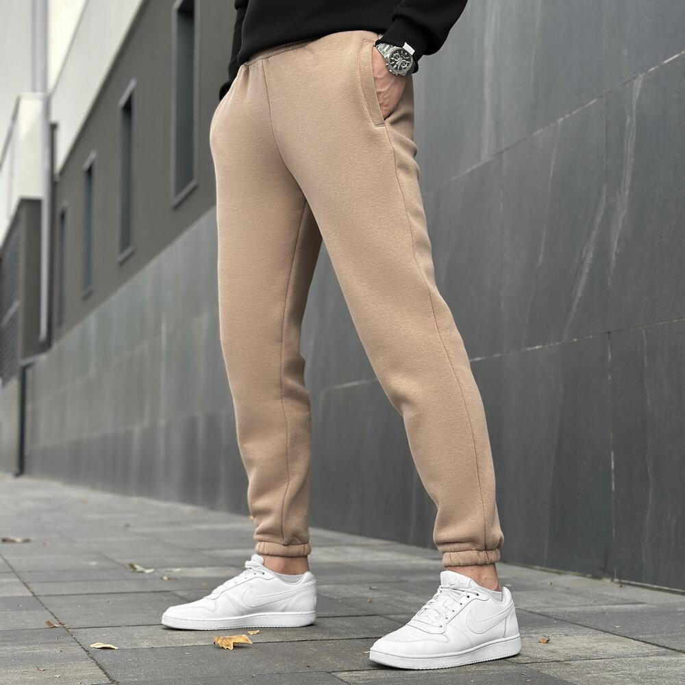 Чоловічі штани джогери з кишенями кемел Pobedov 007 ЗИМА Київ - фото 5