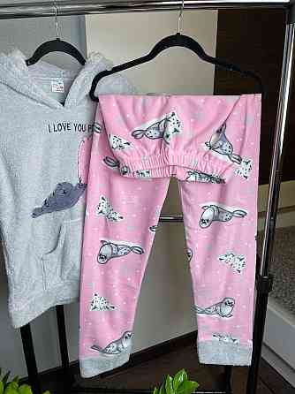 Піжама флісова жіноча Бузково-Рожевий 3XL Харків