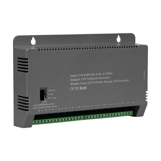 Блок живлення Kraft KRF-1216B (16CH) 200W, 16 каналів навантаження, 12V/1A на 1 канал, з регулятором напруги для компенсації Київ