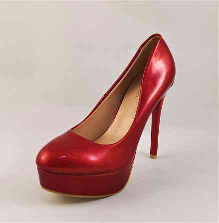 Жіночі Червоні Туфлі на Каблуку Шпильке Лакові Модельні (розміри: 36,37,38) - 150 Дніпро