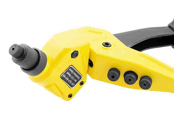 MASTERTOOL Пістолет для заклепок MASTERTOOL ПРОФІ поворотний 360° CrMo 280 мм Ø 2.4/3.2/4.0/4.8 Коломия