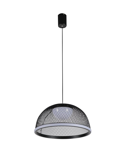 Підвісна світлодіодна люстра 2567/400 (Чорний) з пультом дистанційного керування Коломия - фото 2