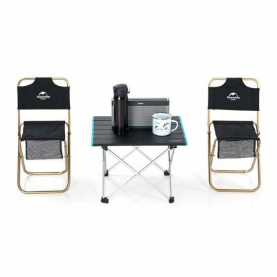 Туристичний стіл Naturehike NH19Z008-Z, алюміній, Розмір S, чорний (6927595737309) Вінниця - фото 6