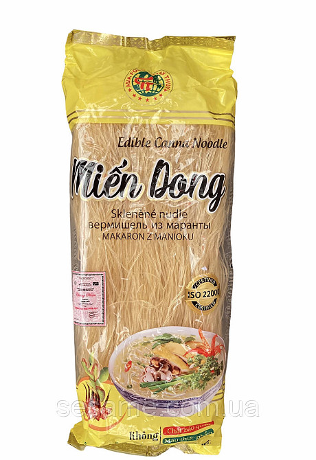 Фунчоза вермішель (скляна) Wien Dong Zong'S золотиста 500г (В'єтнам) Харків - фото 1