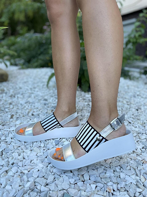 Kentro Босоніжки жіночі KENTO 3215 білі (літо, шкіра натуральна) (929) лише 38р. Коломия - фото 7