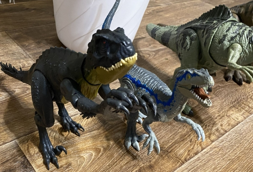 Динозавры игрушки со звуком БУ  Динозавры на выбор . Киев - изображение 3