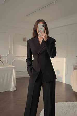 Женский стильный классический костюм двойка люкс + подкладка и плечики Одесса