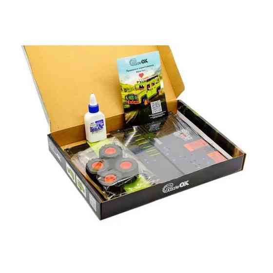 Дерев'яний 3D конструктор "Позашляховик" Puz-00951, 123 деталі Вінниця