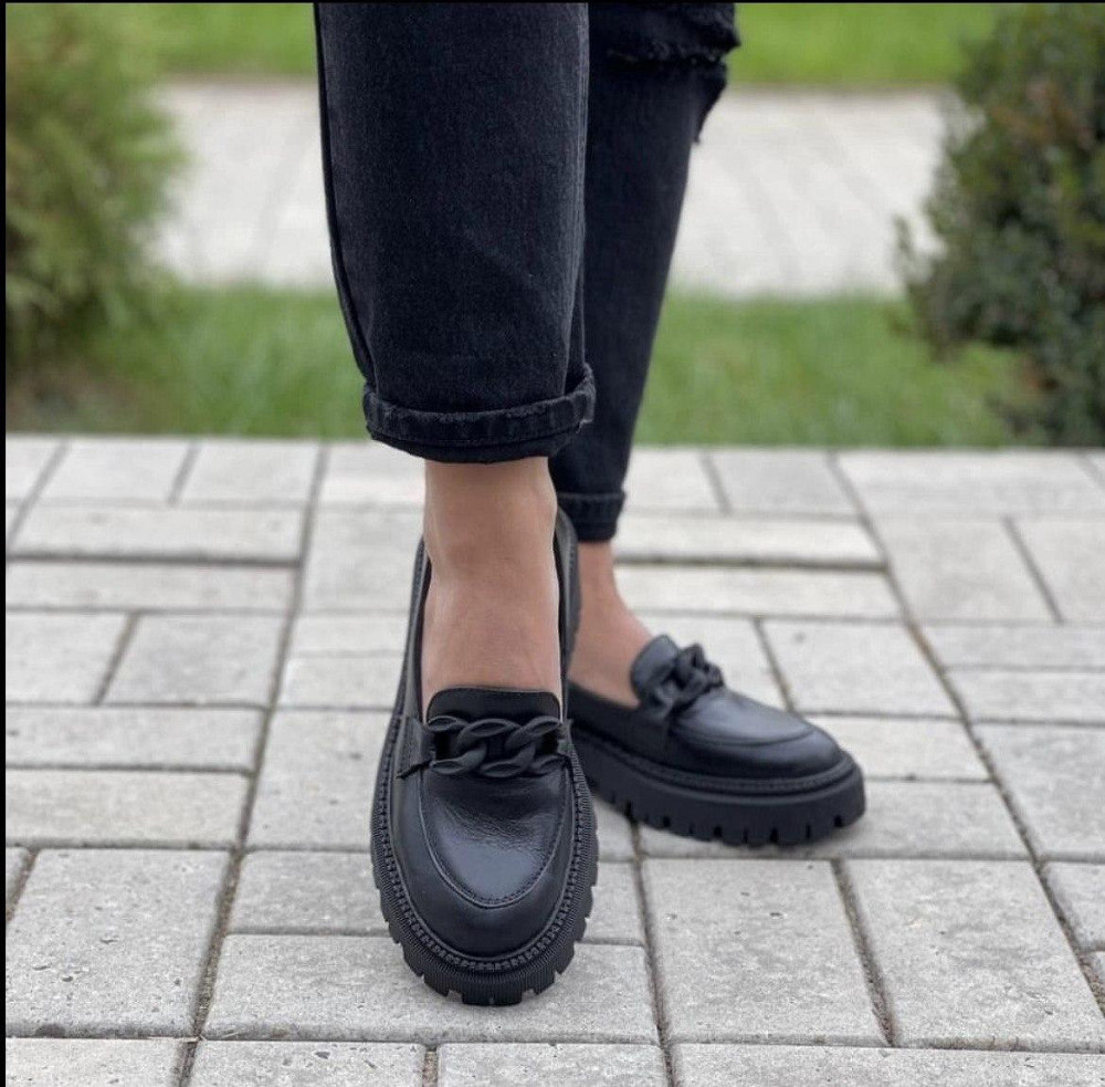 Туфлі жіночі GREMMY чорні натуральна шкіра 37р.38р.40р. (4783) Коломия - фото 4