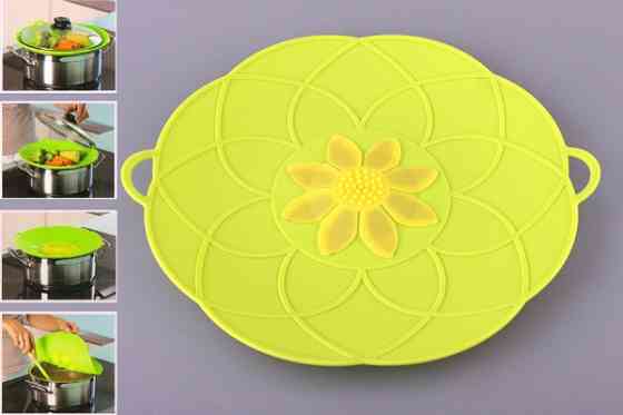 Крышка невыкипайка Spill stopper Силикон 30 см Винница