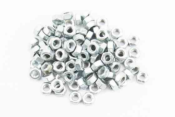 Гайка М6x1 6 цб DIN934, к-кт 100шт Київ