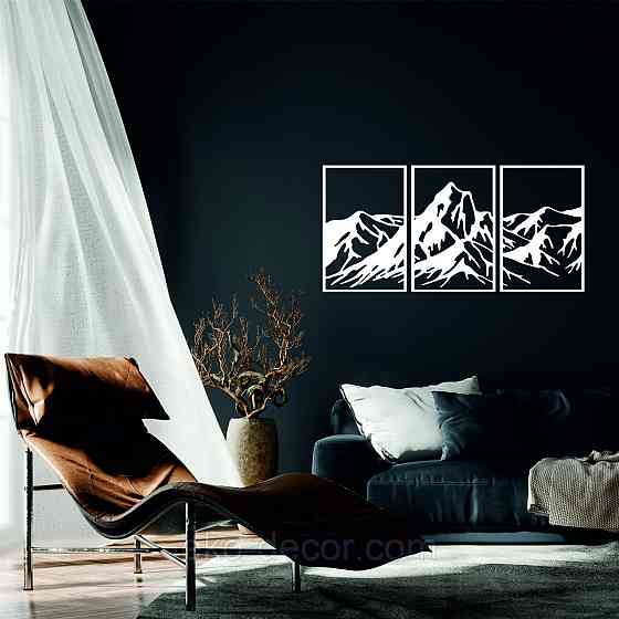 Декоративне настінне Панно «Гори», Декор на стіну Київ