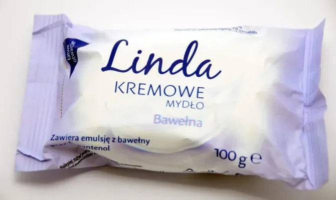 Крем-мыло твердое Linda 90 г Bawelna Харьков - изображение 1