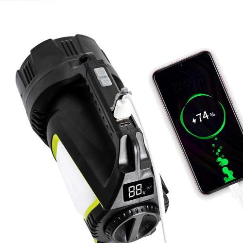 Ліхтарі для кемпінгу camping T100A-10W+2COB, Ліхтарик лампа для кемпінгу з MB-345 power bank Київ - фото 4