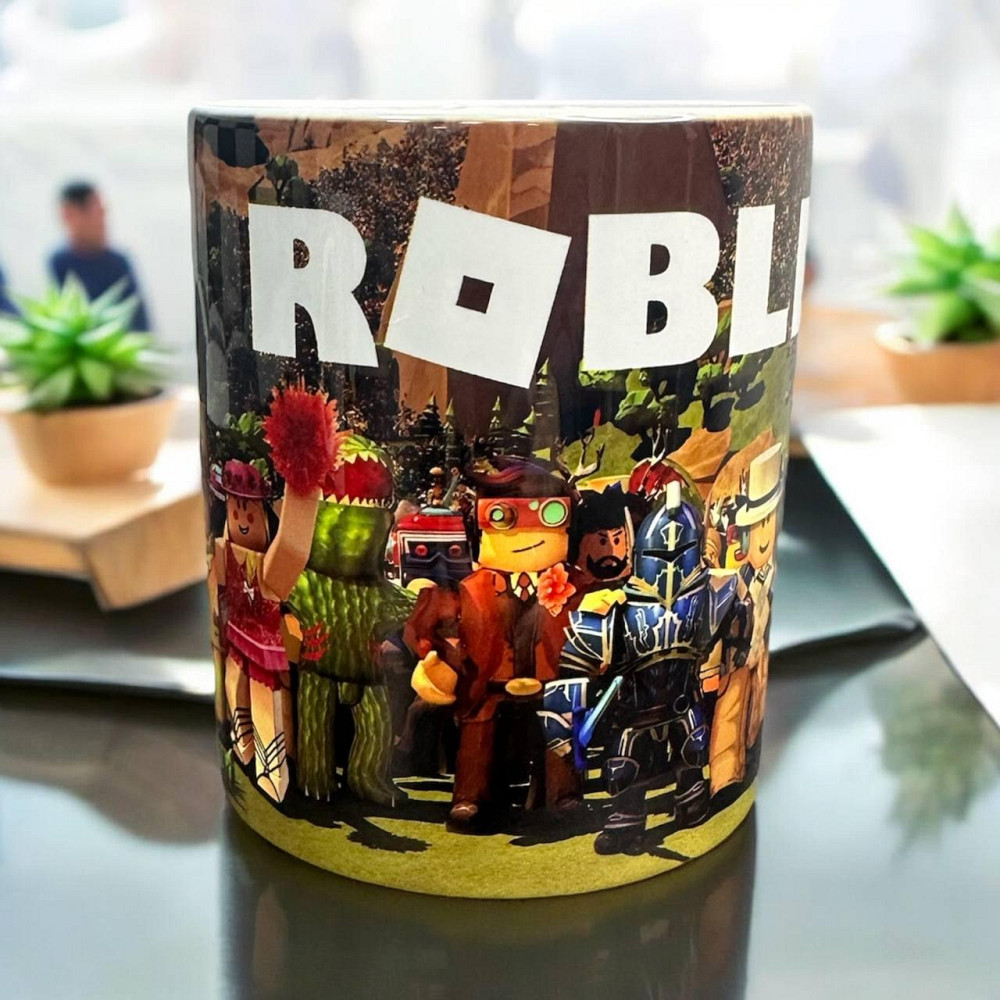 Чашка Roblox  – керамическая чашка принтом| Подарунок для фана игри Роблокс 02 Городище - изображение 1