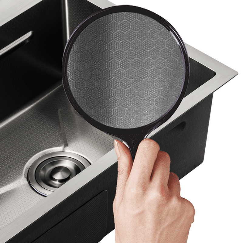 Мийка з нержавіючої сталі Mixxus MH5045 Decor Graphite (3.0/0.8) колір графіт (MI8310) Київ - фото 2