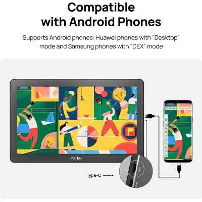 Графічний планшет Parblo Coast 16 Pro Gen2 (COAST16PROG2) Вінниця