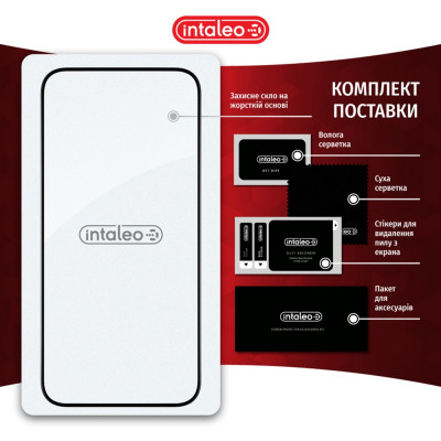 Стекло защитное Intaleo Full Glue Apple iPhone 15 (1283126575242) Винница - изображение 8