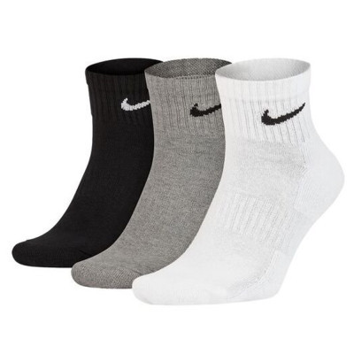 Носки Nike U NK EVERYDAY CUSH ANKLE 3PR SX7667-964 42-46 3 пари Білий/Чорний/Сірий (194955549223) Винница - изображение 1