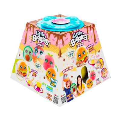 Мягкая игрушка Biggies серии Little Foodies – Бургер (надувная игрушка, насос) (BIG002-BU) Винница