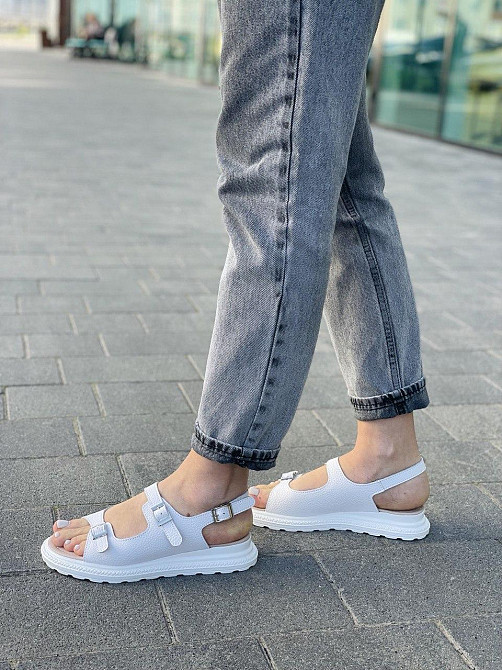 Kadisailun Босоніжки жіночі Kadisailun C683-1 білі (літо, шкіра натуральна) (5443) Коломыя - изображение 5