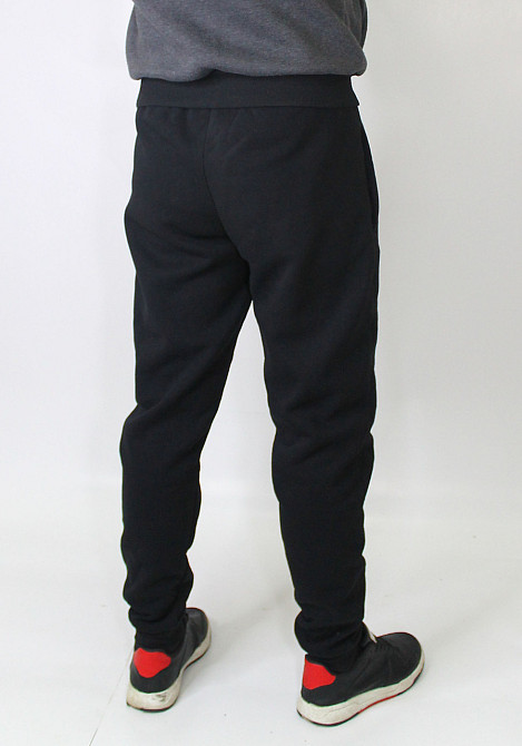 Спортивные штаны мужские тонкие на манжетах Черный 46 Харьков - изображение 3