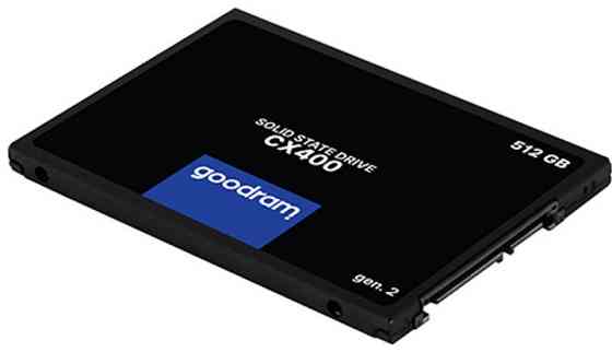 Накопичувач SSD 512GB GOODRAM CX400 Gen.2 2.5" SATAIII 3D TLC (SSDPR-CX400-512-G2) 2.5" Харків
