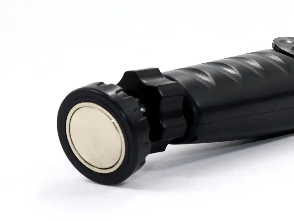 Ліхтар ручний Bailong BL-821 micro USB, акумуляторний, з магнітом, регулювання яскравості, LED Одеса - фото 4