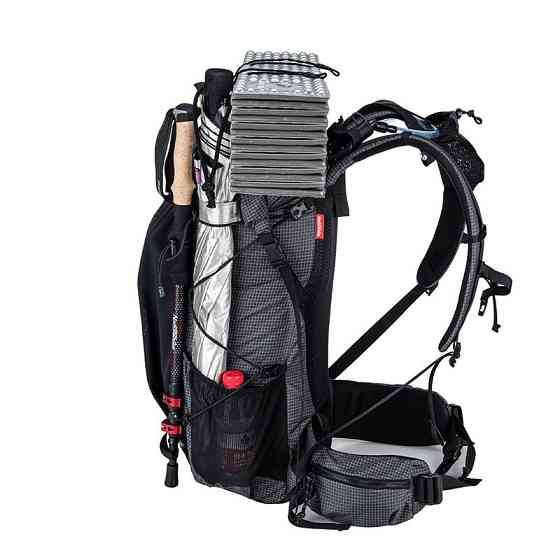 Рюкзак туристичний Naturehike Rock NH19BP095, 60+5 л, графіт в клітинку Киев
