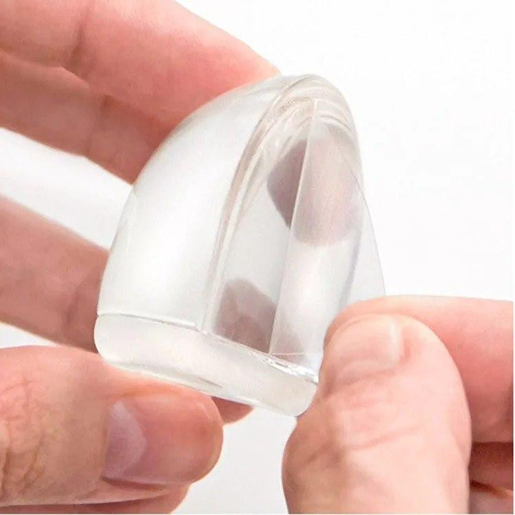 Відбійник дверний самоклеючий "GekoHome" силіконовий безбарвний Киев - изображение 4