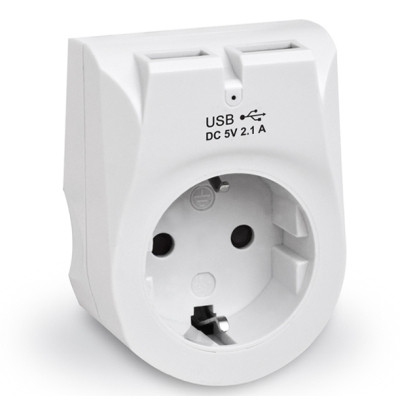 Зарядний пристрій REAL-EL 2*USB 10W (CS-25) Вінниця - фото 3