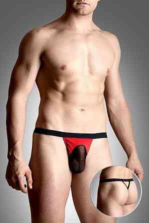 Чоловічі стрінги - Mens Thongs 4494, red - XLred Sex Aura Київ
