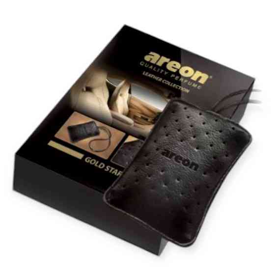Ароматизатор на зеркало сухой мешочек areon leather collection 