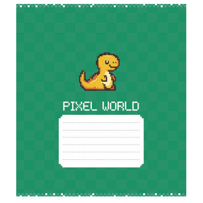 Зошит Школярик 12 аркушів клітинка (012-3563K) Вінниця - фото 5