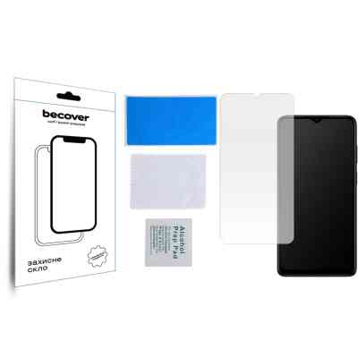 Скло захисне BeCover Motorola Moto E22/E22i 3D Crystal Clear Glass (709732) Вінниця