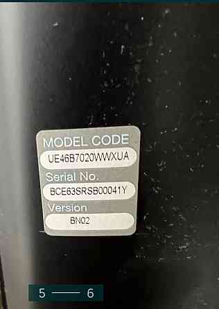 Телевизор: Samsung UE46B7020WW Харьков