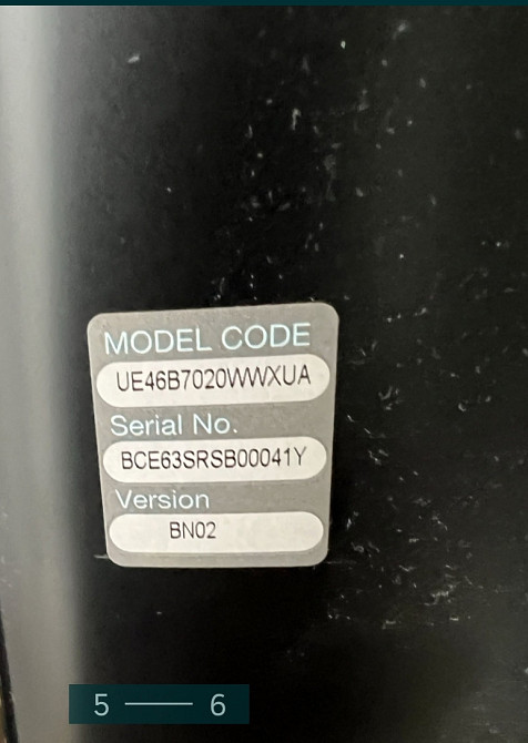 Телевизор: Samsung UE46B7020WW Харьков - изображение 5