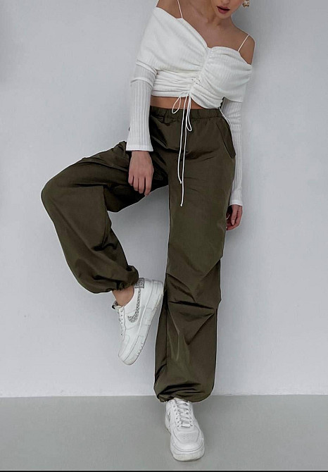 Женский романтичный топ с открытыми плечами рубчик мустанг Одесса - изображение 6