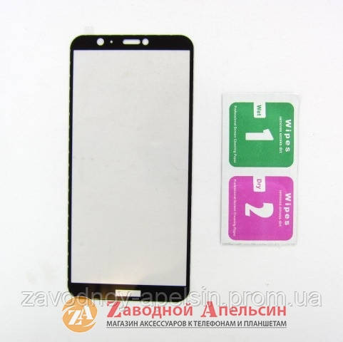 Захисне скло Huawei P Smart (FIG-LX1) Glass full Одеса - фото 2