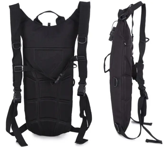 Тактическая питьевая система гидратор KMS (гидропак + рюкзак) Черный Киев