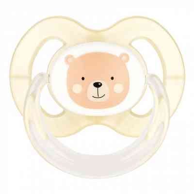 Пустышка Baby-Nova Forest Animals 6-18 мес. персиковая/бирюзовая 2 шт (3962321) Винница