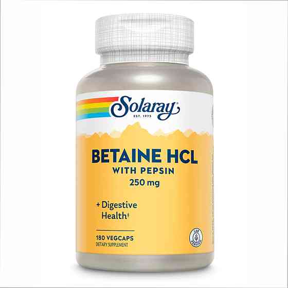 Betaine HCl 250mg - 180 vcaps Луцьк