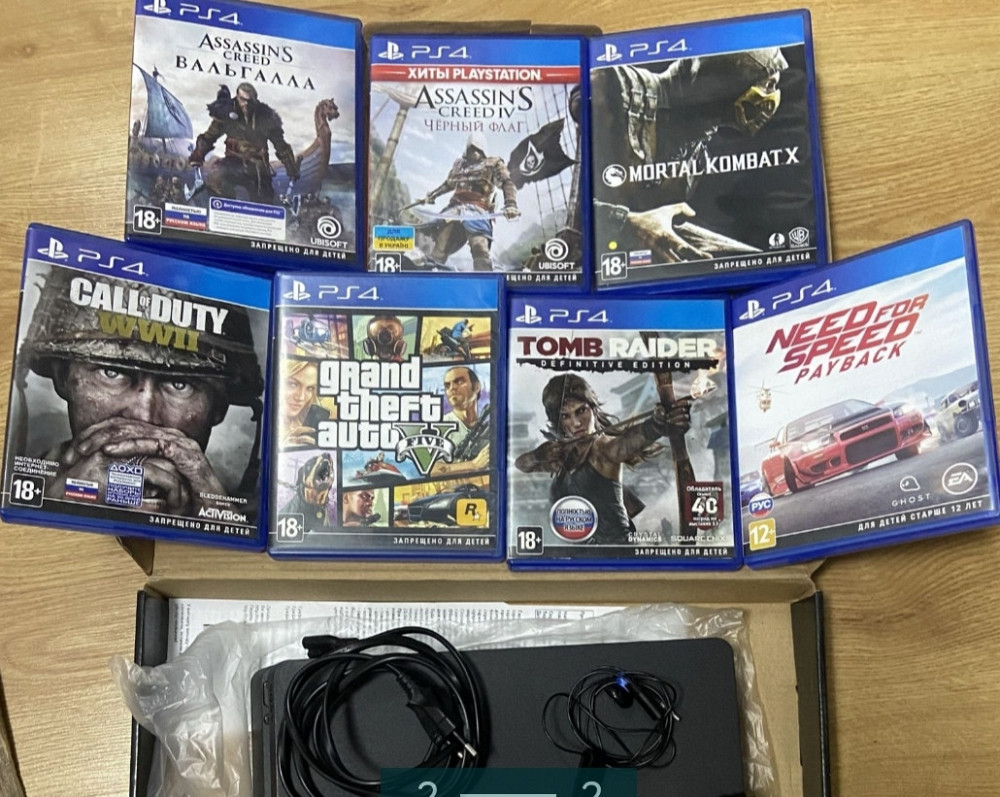 Приставка SONY PlayStation PS4 SLIM 1TB. Київ - фото 1