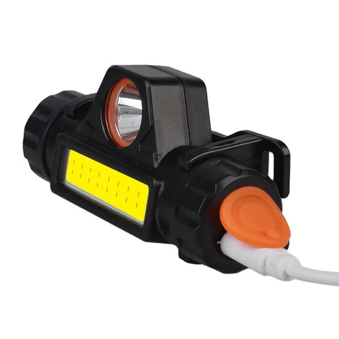 Ліхтарик налобний акумуляторний 1200мАгод XPE+COB AC Prof OPL1314 Київ - фото 3