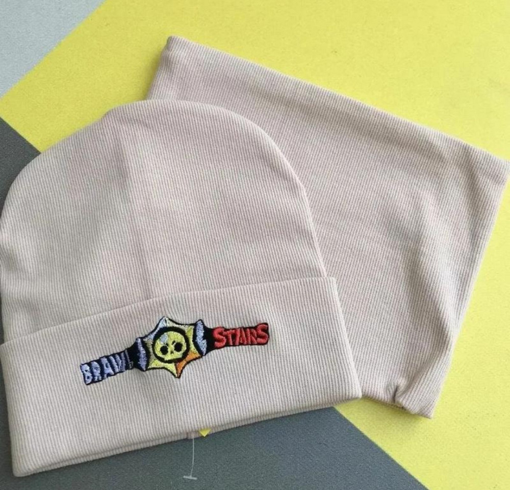 Набор шапка и хомут бравл старс 50-52 Киев - изображение 1