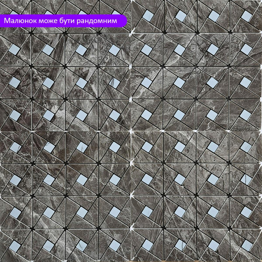 Самоклеящаяся PET мозаика 300х300х4мм SW-00002451 Днепр - изображение 6