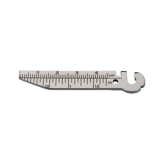 Сменный инструмент FTS1-4 к мультитулу Roxon Flex S804 (напильник, линейка, плоская отвертка) Ровно